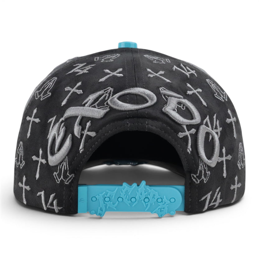 🔥🧢 Gorra Éxodo Azul Brillante💎