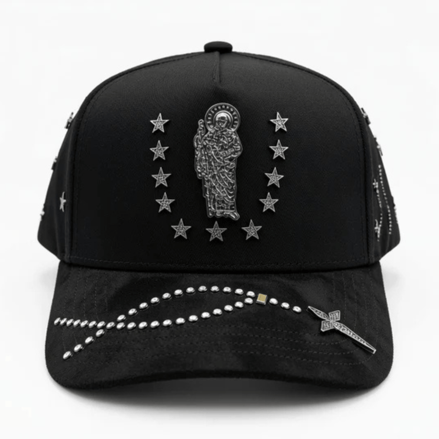 GORRA SAN JUDAS GOLD NEGRA