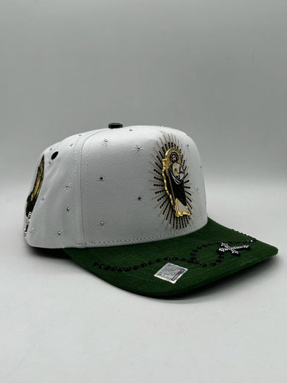 🙏✨ GORRA SAN JUDAS BLANCA✝️