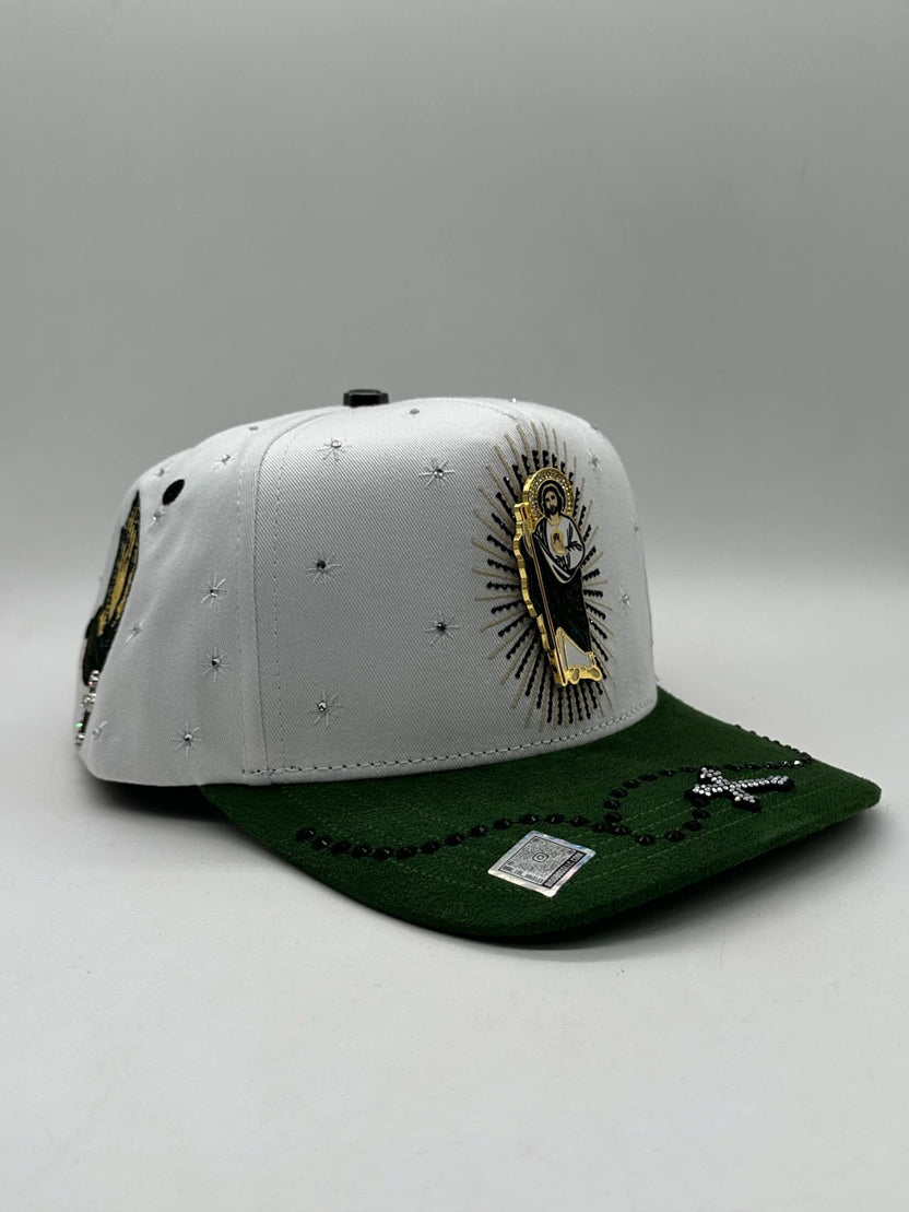 🙏✨ GORRA SAN JUDAS BLANCA✝️