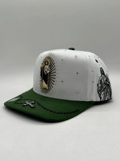 🙏✨ GORRA SAN JUDAS BLANCA✝️