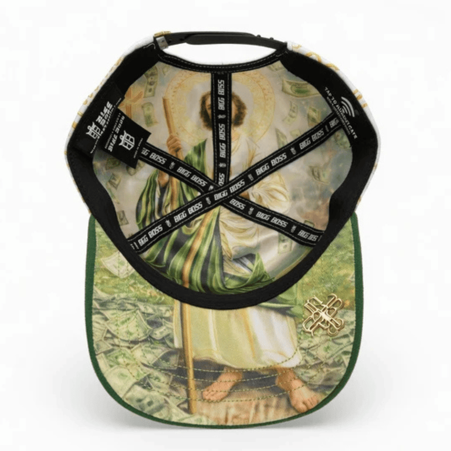 GORRA SAN JUDAS GOLD NEGRA