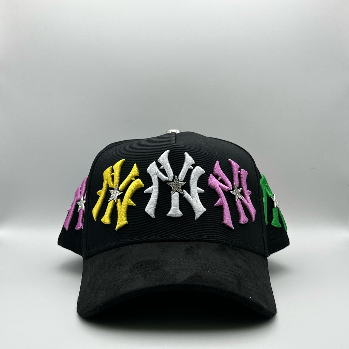 🌈💎 GORRA NY RAINBOW DRIP 🧢
