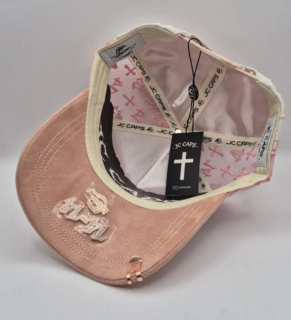 GORRA ÉXODO ROSA BRILLANTE 💖✨