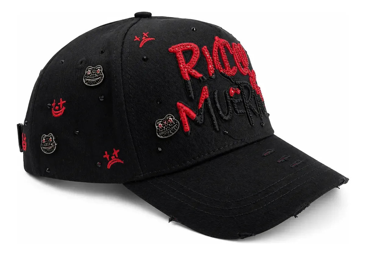 GORRA RICO O MUERTO RED