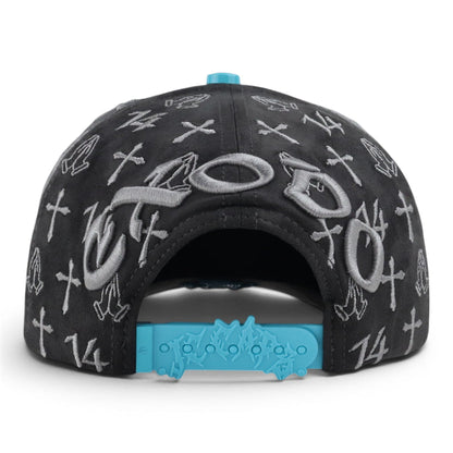 🔥🧢 Gorra Éxodo Azul Brillante💎