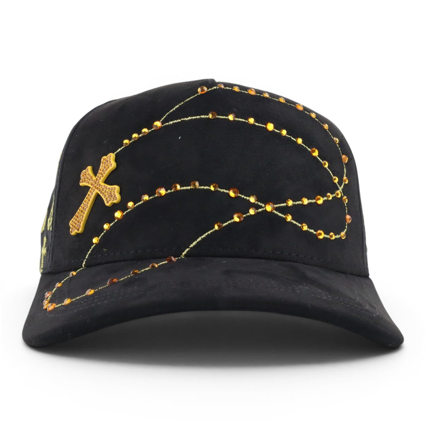 ✨👑 Gorra Éxodo Dorada Brillante