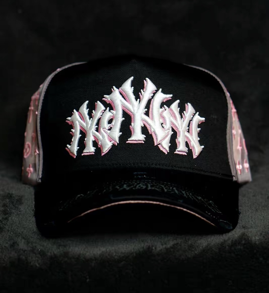 🧢🌸 Gorra NYNYNY Rosa 💖✨