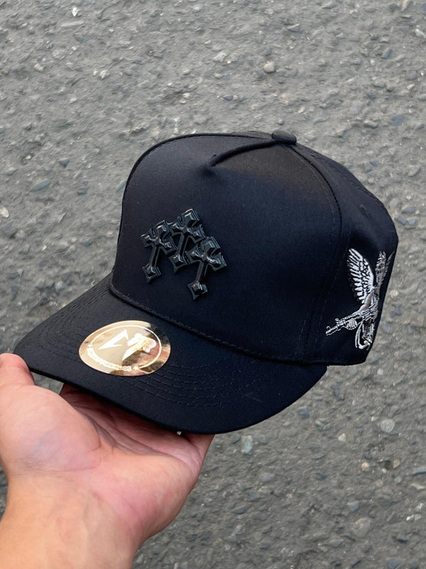 "Gorra 3 Cruces 🔥 Estilo Bélico de Alto Nivel"