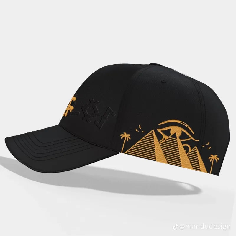 ✨🧢 GORRA VS – ESTILO EGIPCIO MÍSTICO 🏺🌞
